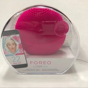 FOREO Luna fofo facial cleansing brush •pink•